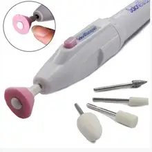 Электрический Маникюрный Инструмент для ухода JiaQi Отшелушивание омертвевшей кожи Полировка шлифовальный аппарат для маникюра Инструменты