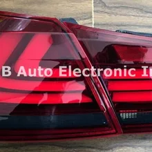 1 пара абсолютно новые светодиодные задние фонари светодиодная сигнальная лампа задние лампы для Honda Accord '-Up