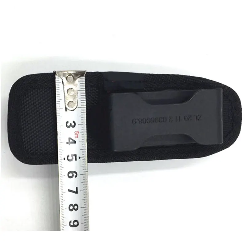 

Flashlight Pouch Holster Carry Case Durable Holder 360 Degrees Rotation Portable for Outdoor SMN88