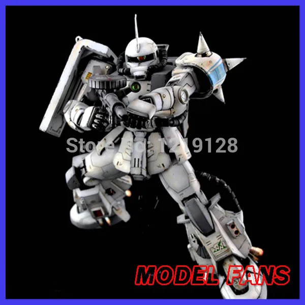 

MODEL FANS Gundam Model 1 : 100 mg Zaku II White Wolf action figure