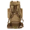 70L Backpack Waterproof Oxford 1000D Mountaineering Backpacks Casual Wear-resisting Camouflage Bag 5