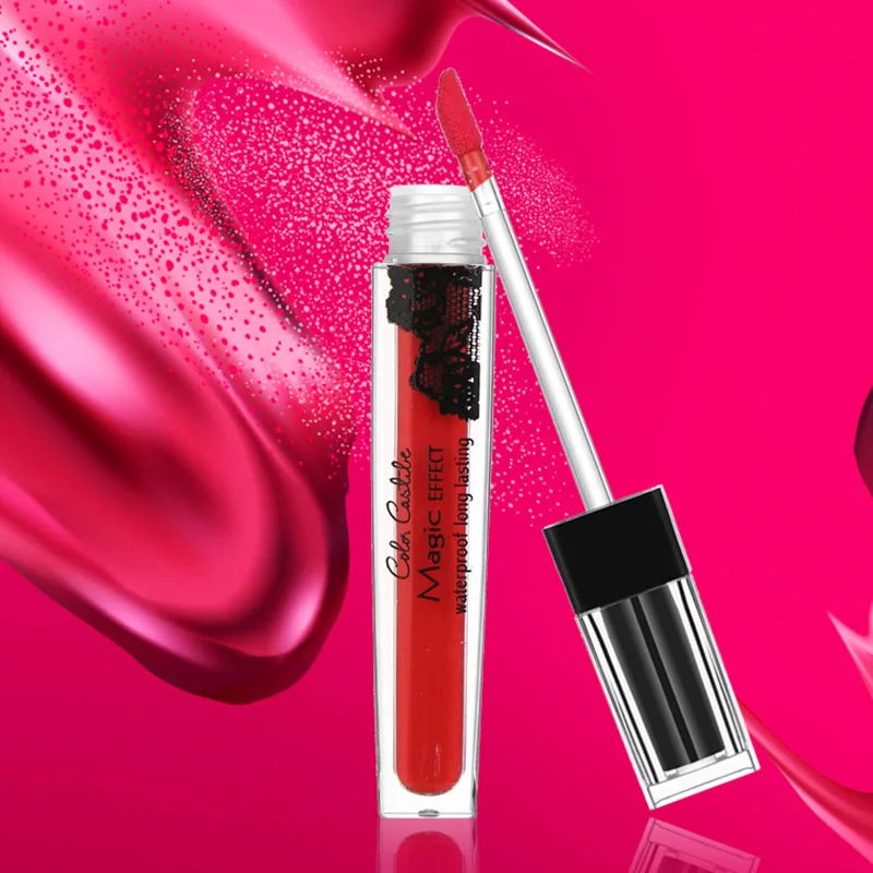 

COLOR CASTLE 12Colors Liquid LipStick Velvet Matte Nude Waterproof Long Lasting LipGloss
