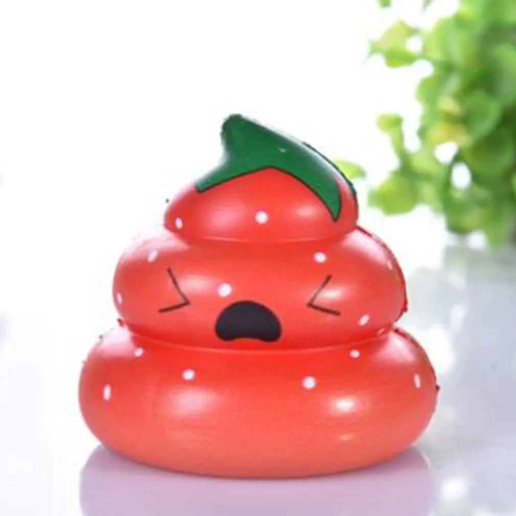 

Simulation PU Poop Shape Six Patterns Slow Rebound squishy Toy Creative Stress Relief Toy Gift For Children Adult New Arrival