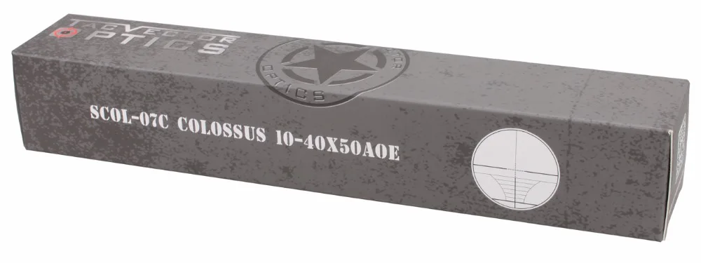 Векторная оптика 10 40x50 AOE охотничий прицел 1/4 MOA однодюймовая трубка мин Фокус