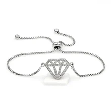 Мульти Кубический Цирконий Теннисный браслет и браслет для женщин медный регулируемый браслет цепочка Ювелирные изделия Pulseras Mujer