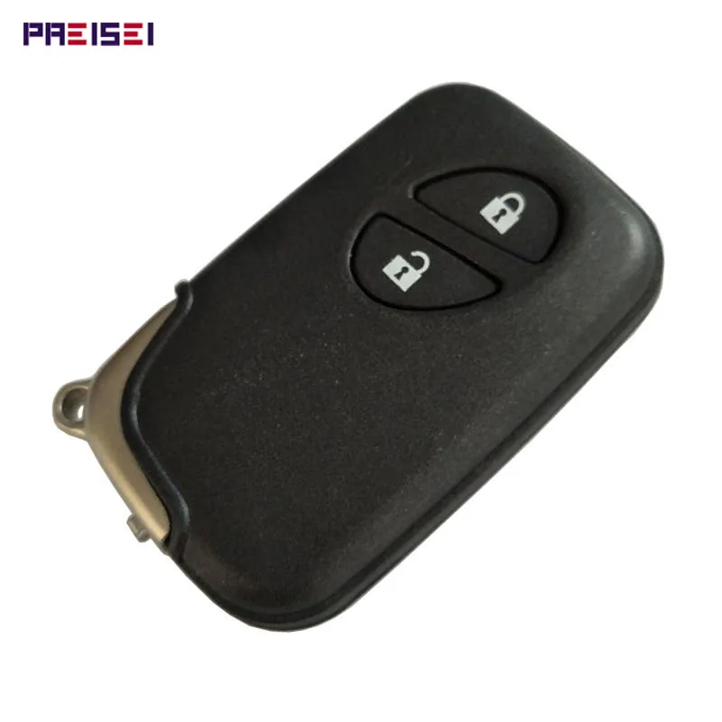 2 Button Black Silicone Cover Remote Key Head Shell For TOYOTA LEXUS ES350 SC430