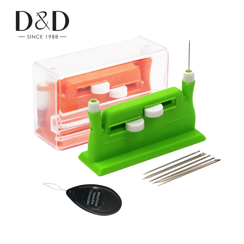 1/3PCS Needle Threader Stitch Insertion Tool for Sewing Machine Needle  Inserter Quick Sewing Threader Home