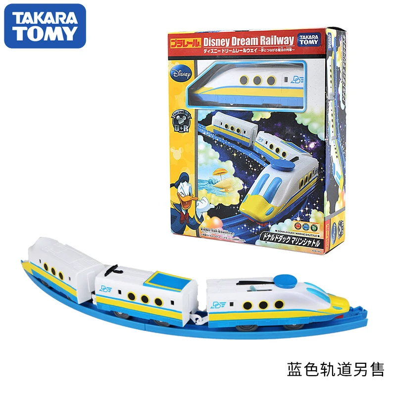 Железная дорога Takara Tomy Disney Pixar плюшевый Дональд Дак морской корабль