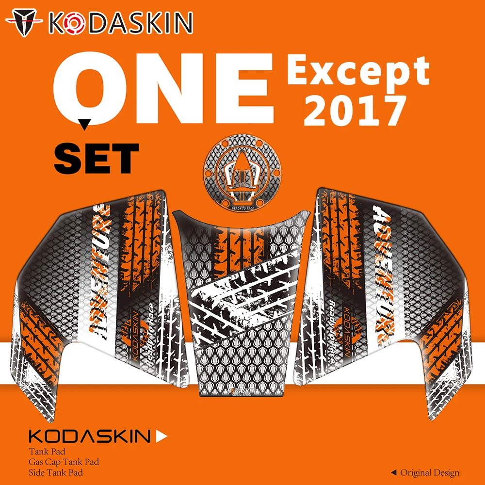 

KODASKIN Motorcycle Gas Cap Tank Pad Sticker Decal Emblem for KTM Super Duke 1090 1190 1290ADV S R after2017