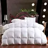 100% goose down winter quilt comforter blanket duvet filling cotton   cover twin single queen supper king size yellow white pin ► Photo 1/6