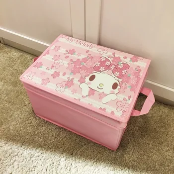 

IVYYE 1PCS Melody Star Fashion Anime Storage Boxes Bins Cartoon Home Beauty Case Cosmetic Box Pouch Makeup Basket Girls NEW