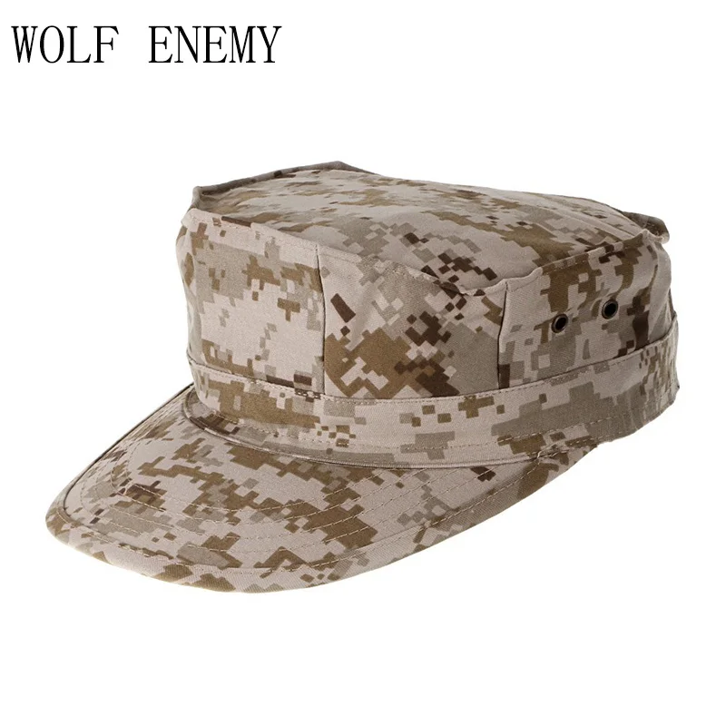 ACU CP пустынный Лесной цифровой Мультикам военные шапки армейские камуфляжные шляпы морских пехотинцев солнцезащитные рыболовные тактические боевые Пейнтбольные шапки
