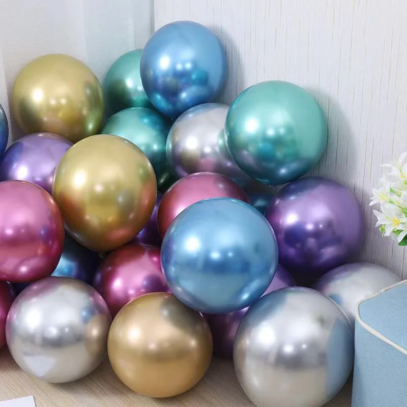 10 шт смешанные шары с золотыми Конфетти День Рождения украшения для взрослых детей металлический шар воздушный шар на день рождения вечерние декоративный шар