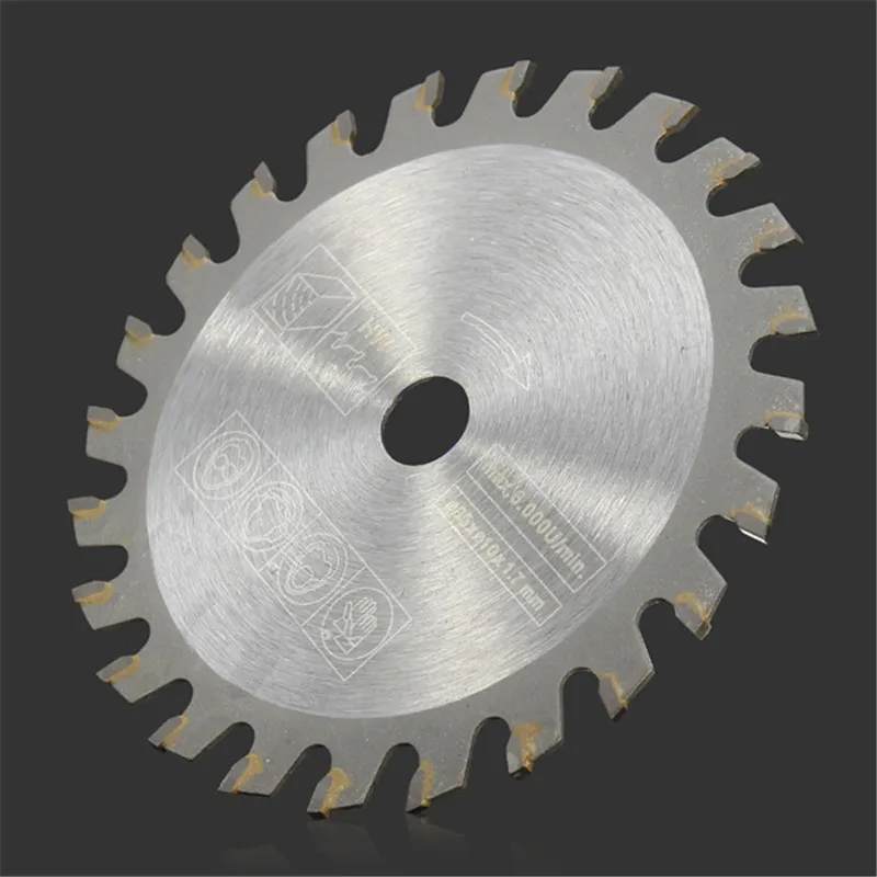 1 шт. 85 мм 24 зубьев отверстие 10 мм TCT циркулярные пилы режущие диски для деревообработки режущие роторные инструменты