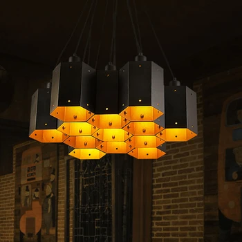 

110V-220V modern Pendant Light Lamp Loft Creative Personality Industrial Lamp American Style For Living Room+E27 LED BULB