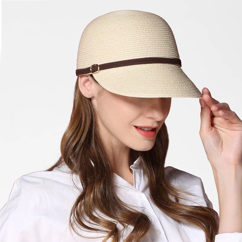 

2019 Female Hats Female Sunhat Cap Straw Cap Equestrian Hat Spring Summer Outdoor Leisure Baseball Beach Hat