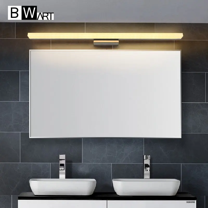 BWART Крытый 40/60/80100/120 см светодиодный настенные светильники AC85 265V Алюминий