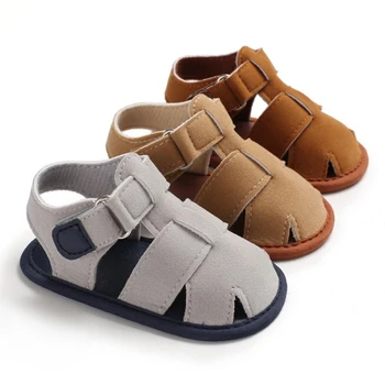 

Summer Fashion Baby Boy Moccasins Child Summer Boys Sandals Sneakers Infant Shoes 0-18 Month Baby Sandals Soft Shoes new #05