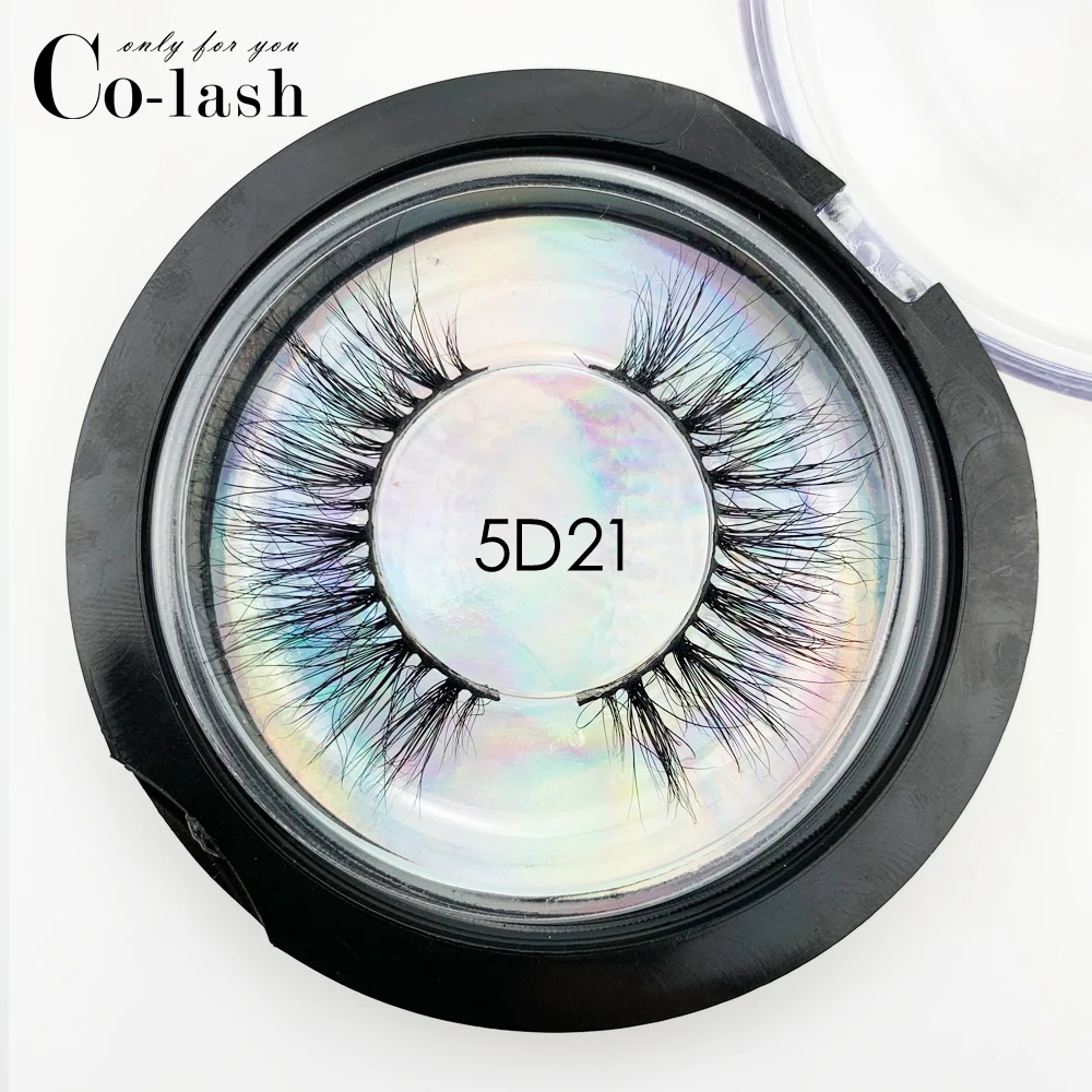 Высококачественные норковые ресницы Colash 5D из натуральной норки 18 мм роскошная