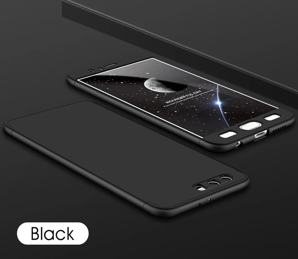 Reaoom for Huawei Honor 8 8 lite 9 Case Removable 360 degree full body protection Plain Coque for Huawei P9 P10 Cover Silicone   (9)