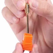 3 шт./лот 3 смешанного размера 3/32 ''Профессиональный Карбид Nail сверло тонкой купол с круглым электрический пилочка для золота сверло XF0553
