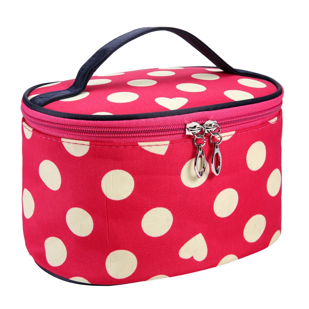 

Dot Series Portable Cosmetic Bag New Arrival Large Capacity Cosmetic Bag Korean Makeup Bag Neceser Maquillaje pp