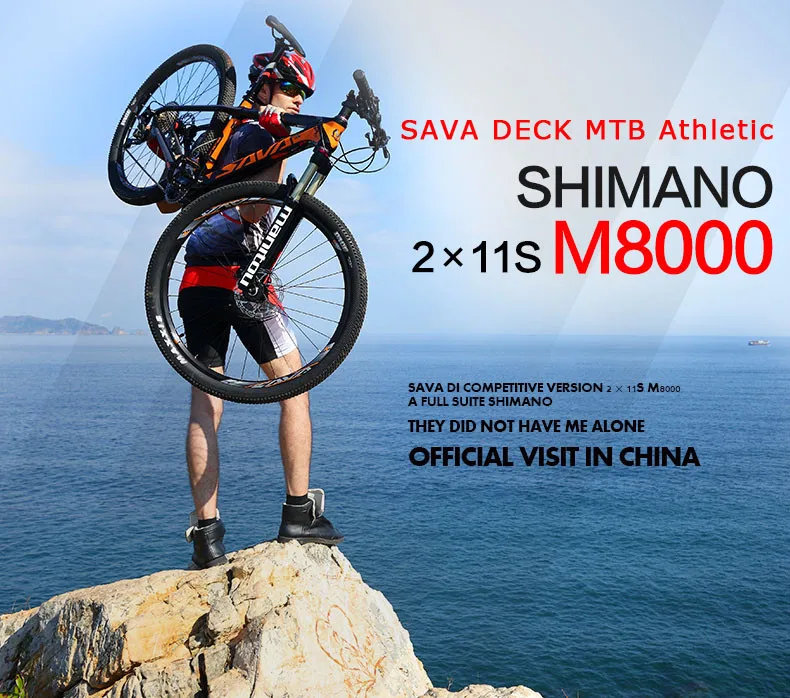 Clearance SAVA Mountain Bike 29 mtb 29 inch Carbon mountain bike mtb 29 mountain bicycle with SHIMANO DEORE XT M8000 mtb vtt homme 27.5/29 0