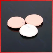 3 компл./лот мягкие лицевые Красота спонж для пудры пуховые подушечки тональный крем для лица для очистки макияжа косметический инструмент