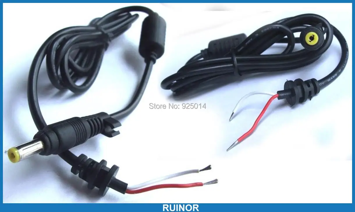

10PCS 4.8 x 1.7mm DC Power Plug Charger cables For Asus Sharp HP Laptop Notebook