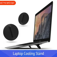 Black Notebook Cooling Bracket Laptop Stand Cooler Radiator Holder Foldable For iPad MacBook Air Mac Desk Stands Tablet Mount fashion laptop stands wooden stand for notebook holder with cooling function universal wood bracket for laptop