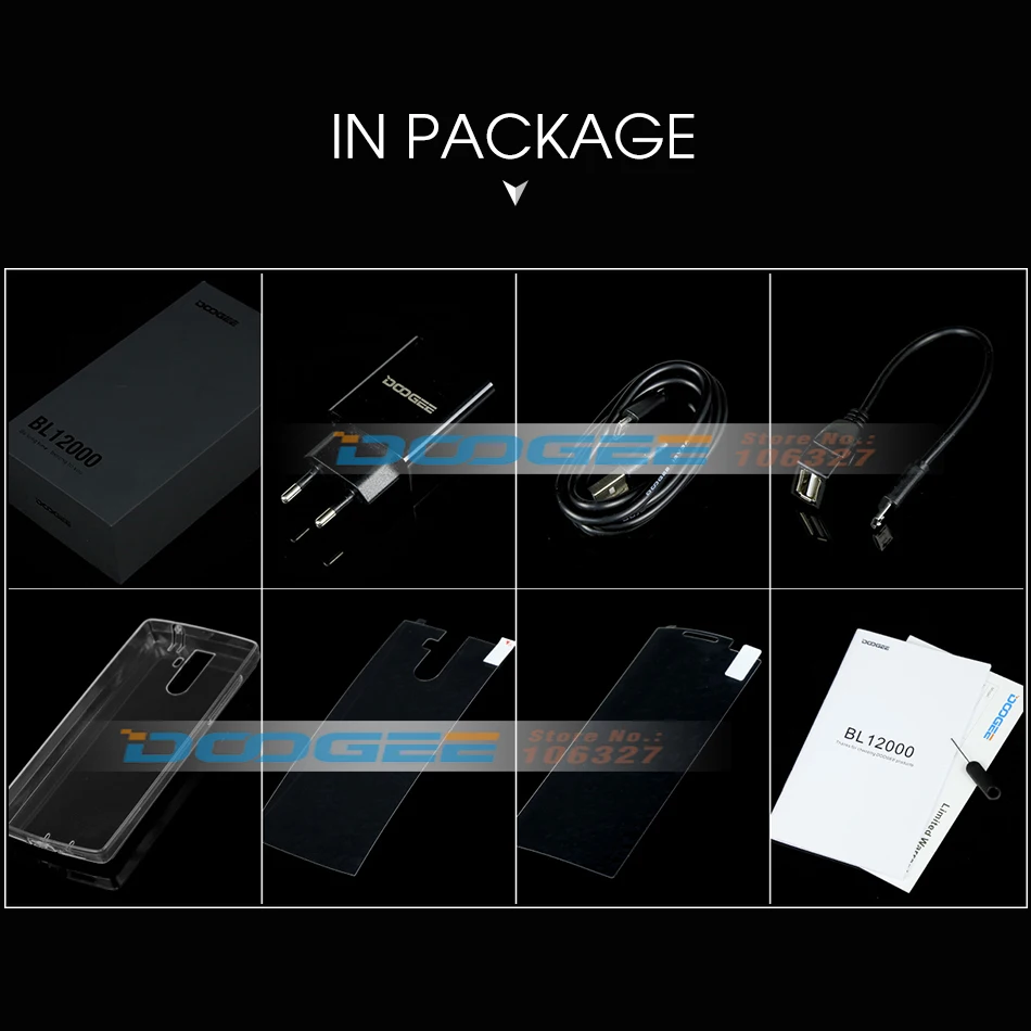 Быстрая доставка на смартфон DOOGEE BL12000 12000 мАч 4 ГБ 32 6 0 inch18: 9 FHD + 16 МП камеры Android 7