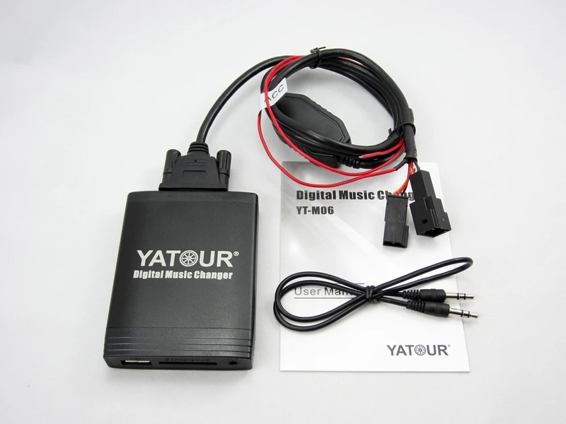 Yatour Digital Music Changer MP3 USB+SD+AUX MP3 Adapter Interface