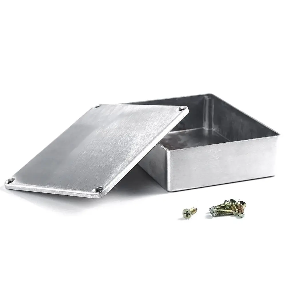 

2 PCS of (1590BB Aluminum Metal Stomp Box Case Enclosure Guitar Effect Pedal Pack of 3)