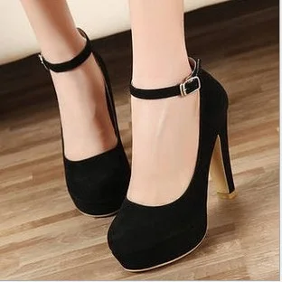 black female shoes