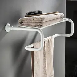 Однотонный медный набор аксессуаров для ванной комнаты белое простое полотенце кольцо краска бумажное полотенце чистая мыльница стакан