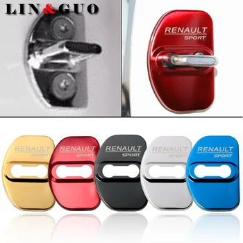 

Car Styling Auto Fit For Renault megane 2 megane 3 scenic laguna 2 Captur fluence Latitude clio Car Door Lock Cover Car-Styling