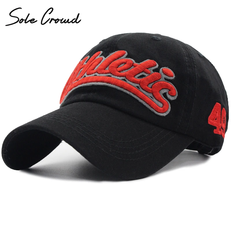 

Sole Crowd men casual baseball caps fashion summer snapback 100%cotton letter cap for men's brand women hat unisex bone