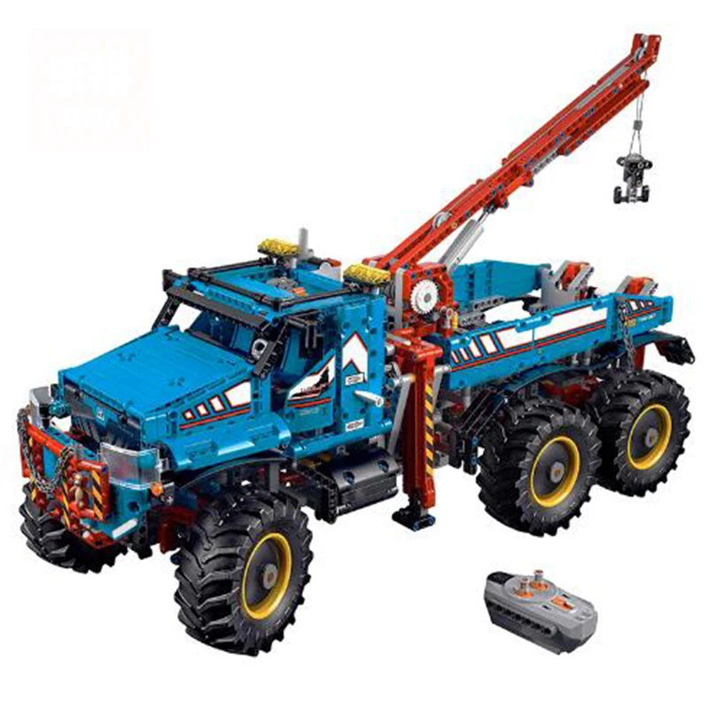 

legoe Technic 20056 the Ultimate All Terrain 6X6 Remote Control Truck Model Building Blocks Bricks 42070 Children Toy legoe