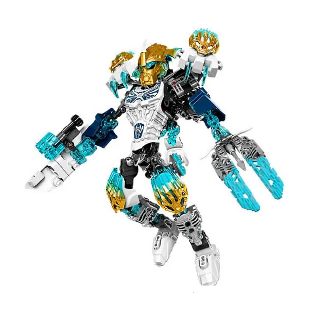 

XSZ 612-1 biochemical bioniclemask warrior of the light kopaka melum Bionicle building block compatible with Bionicle