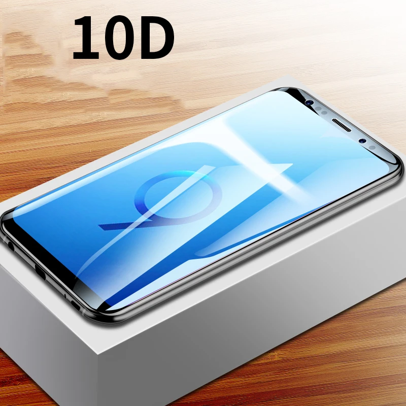 Закаленное стекло Suntaiho 10D для Samsung Galaxy S8 S9 Plus Защита экрана S7 Edge Note 9 изогнутое