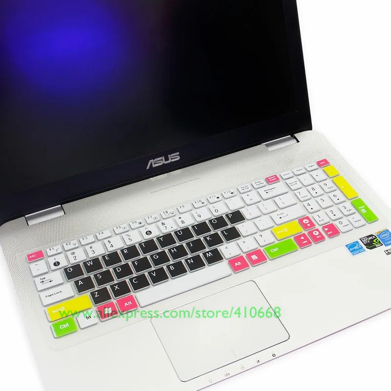Защитная крышка для клавиатуры ноутбука ASUS VivoBook 15 X542BA X542U FL8000UF i7 8550U VM592U A556UQ A501U A580U