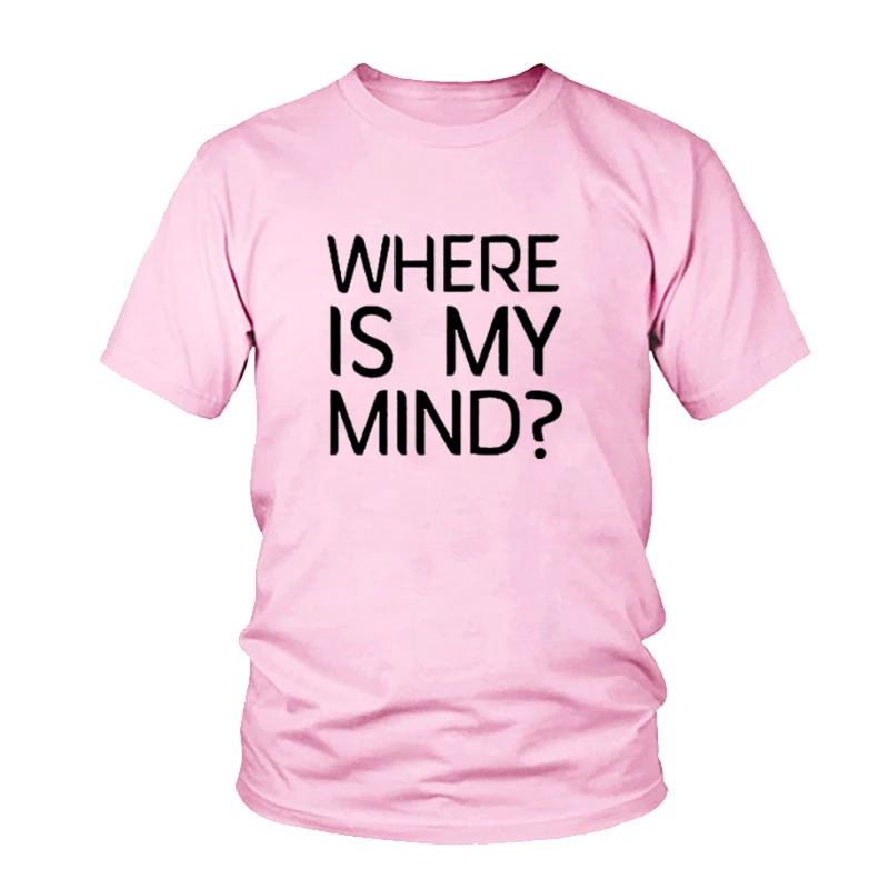 Футболка с надписью My Mind Pixies рок группы модные женские топы одежда Tumblr 2018 летняя