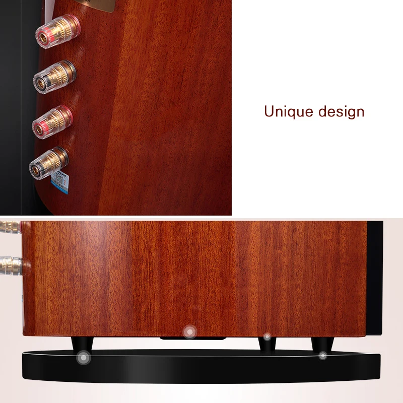 Nobsound DM8 1 Pair 6.5 inches Three-Way Wood