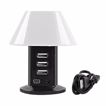 

External High Speed 3 Ports USB 2.0 Interface LED Portable HUB Charge Expansion Splitter Memory Card Reader For Laptop Computer