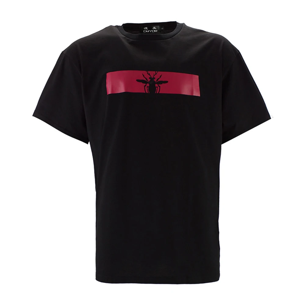 

DUYOU 2019ss Luxury Brand Mens Designer T Shirts High Quality Brand Clothing Summer Women Tshirt 100% Cotton Print Bees T-shirt