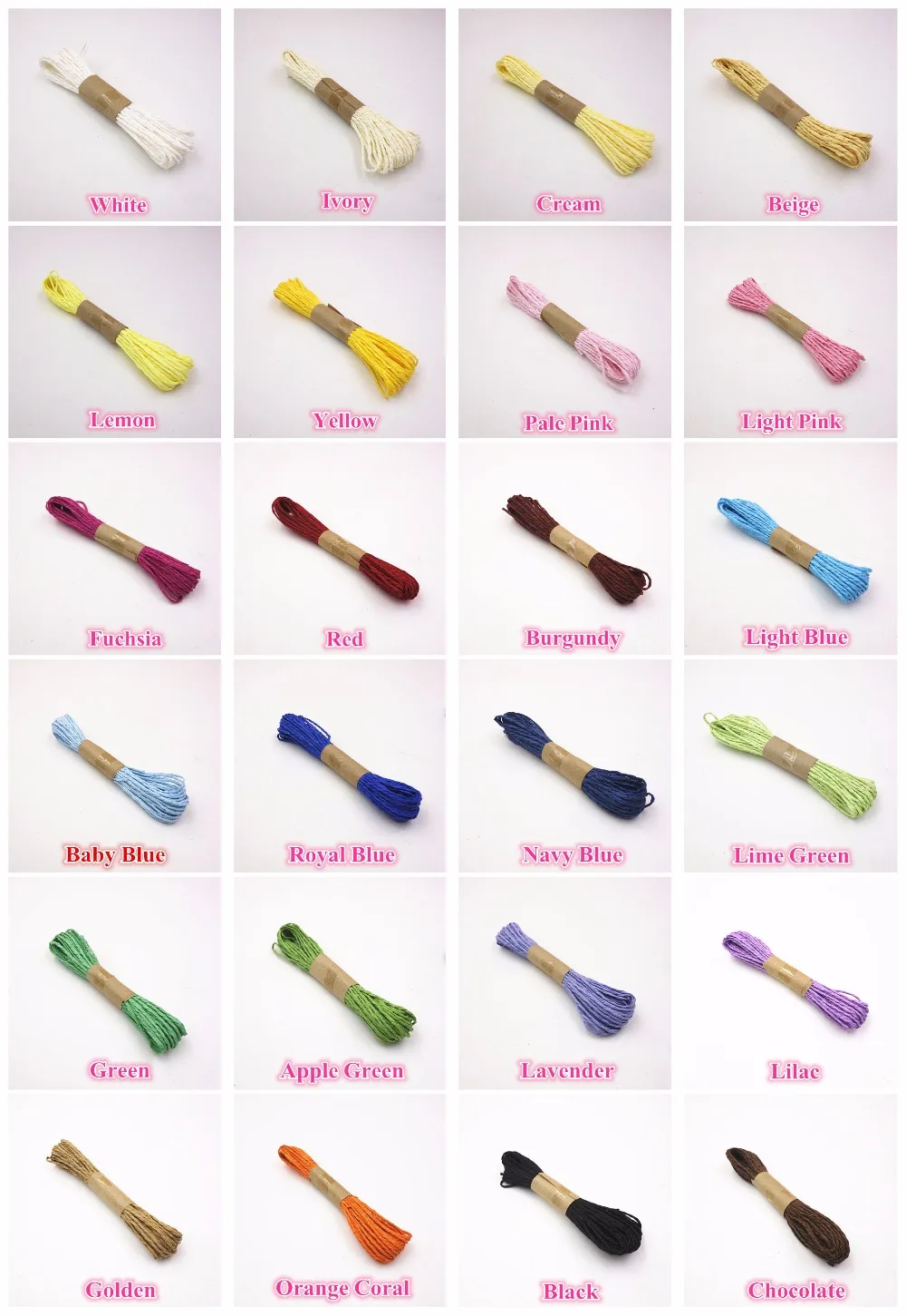 COLOR CHART