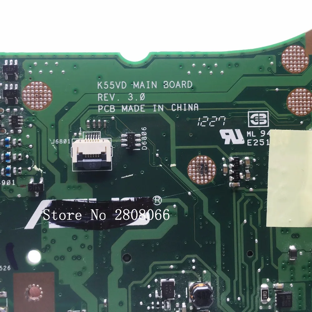 Clearance KEFU 14203-1M motherboard for Acer Aspire VN7-791 VN7-791G mianboard i7-4710HQ original tested work 9