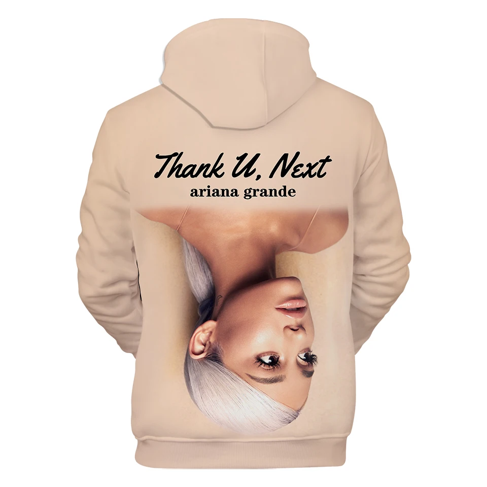 3D Ariana Grande Thank U следующий альбом Highstreet Cool Женская и мужская одежда горячая Распродажа повседневные крутые худи Harajuku толстовки