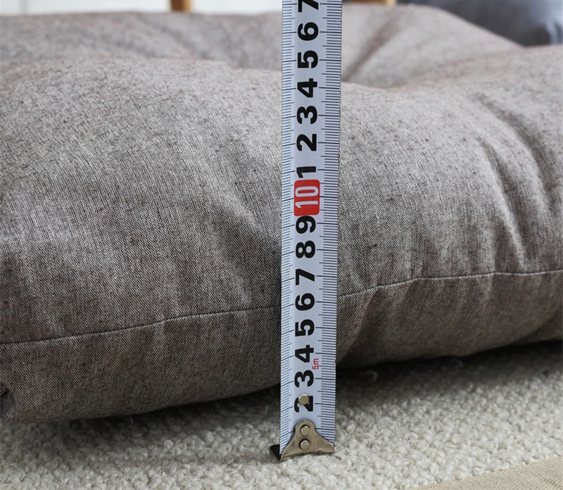 لينة الشتاء مكتب كرسي طويل الساق الخلفي وسائد للمقعد أريكة وسادة سميكة المنزل مكتب وسادات المقعد الاطفال جولة شكل مربع 53x53 cm