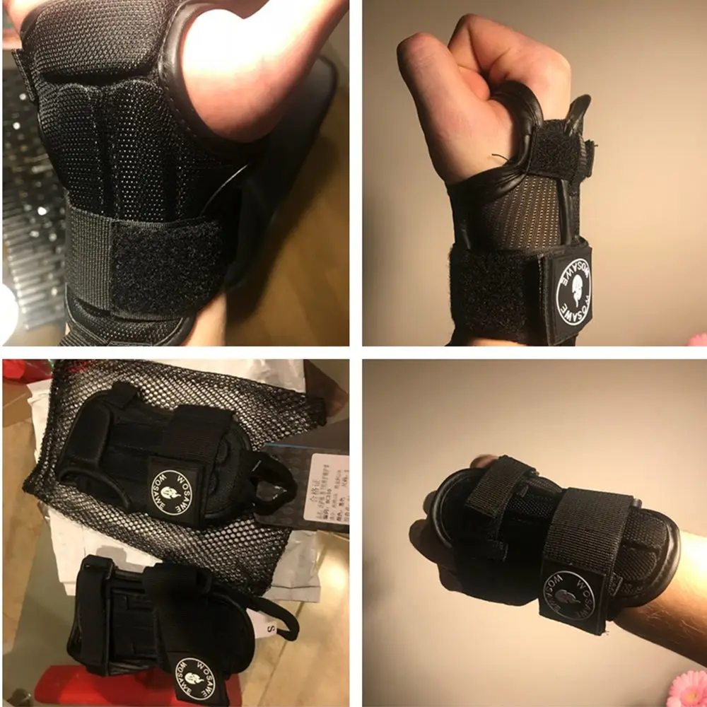 WOSAWE إيفا الرياضة الأساور التواء معصم ناعم حامي النفق الرسغي المعصم حراس هدفين التزلج التزلج المعصم دعم